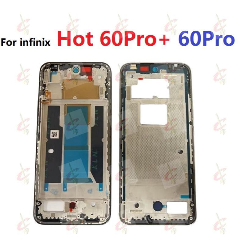 กรอบกลาง LCD สําหรับ Infinix Hot 60 Pro Plus 5G Pro+ X6885 X6886 Body Bezel Plate