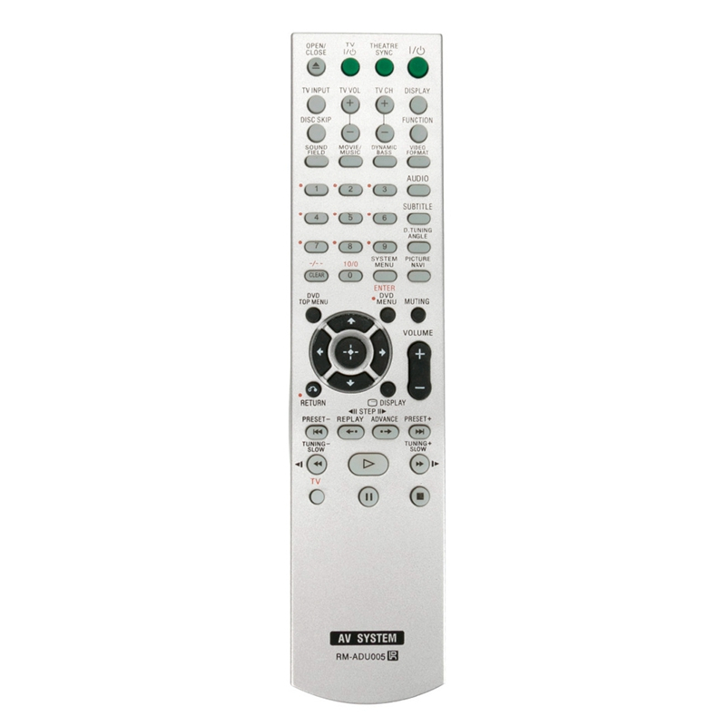 ยี่ห้อใหม่ RM-ADU005 เหมาะสําหรับ Sony ระบบรีโมทคอนโทรลเสียง MHC-GNZ1100D MHC-GNZ777D