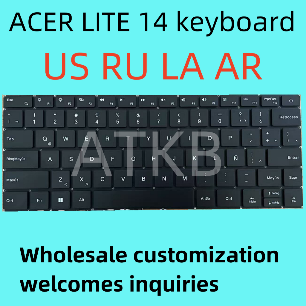 Al14-31p-35xw คีย์บอร์ด N23G1 LITE 14 ACER Aspire AL14-31P AL14-31P-C26D AL14-31P-318W AL14-31P-35XW
