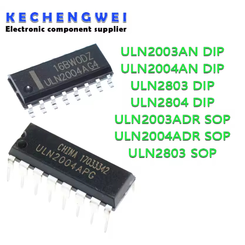 2PCS ULN2003AN DIP-16 ULN2003 ULN2003APG DIP ULN2003ADR ULN2004ADR ULN2004 ULN2004APG SOP ULN2003A U