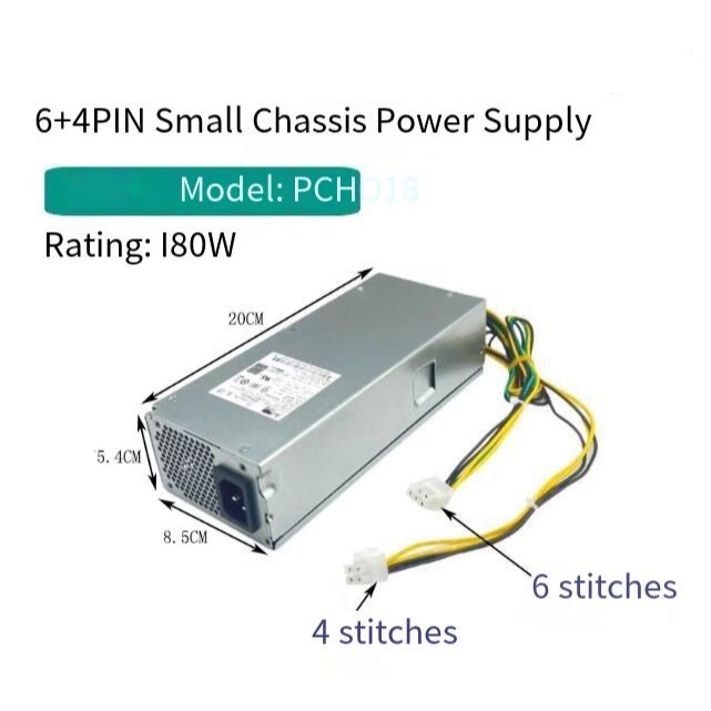 เหมาะสําหรับ Lenovo M400q Tianyi 510S M420 แชสซีขนาดเล็กแหล่งจ่ายไฟ PCH018 PA-11181-7 PCK027