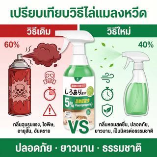 พร้อมส่งจากไทย🚚ไล่ต่อ สเปรย์ไล่ต่อ ไล่แตน ไล่ผึ้ง 500ml ปลอดสารเคมี ป้องกันแมลงกัดต่อย