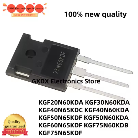 1-5PCS KGF40N60KDA KGF40N65KDC KGF75N65KDF KGF30N60KDA KGF75N60KDB KGF50N60KDA KGF50N65KDF ทรานซิสเต