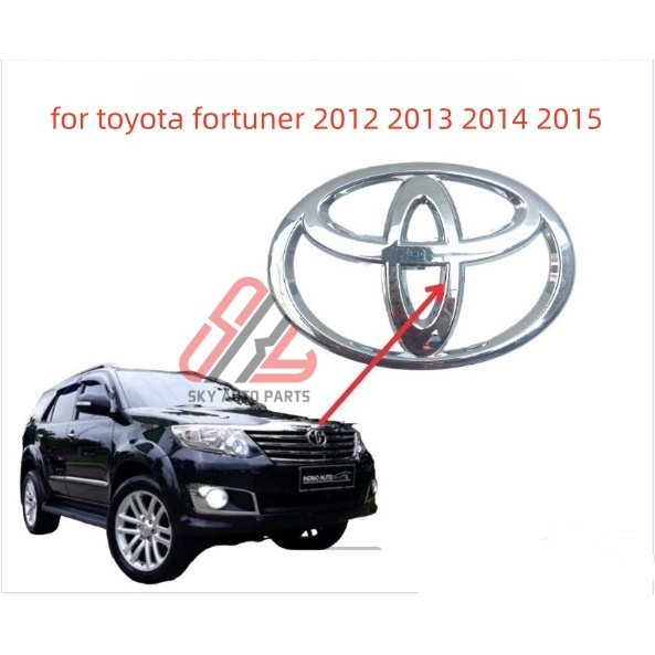 โลโก้กระจังหน้าสําหรับ toyota fortuner 2012 2013 2014 2015