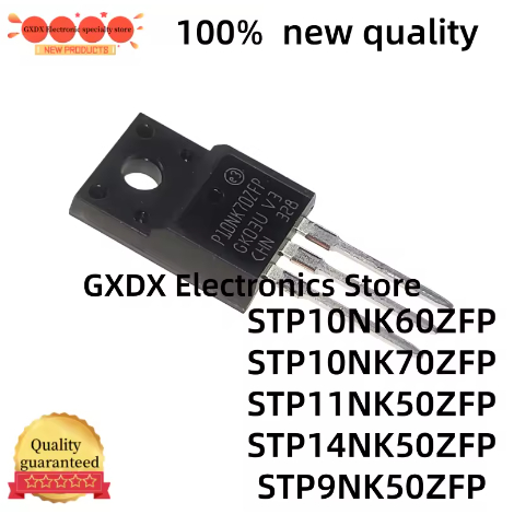 1-5PCS STP10NK60ZFP TO-220F P10NK60ZFP STP10NK70ZFP P10NK70ZFP STP11NK50ZFP P11NK50ZFP MOS14NK50ZFP 