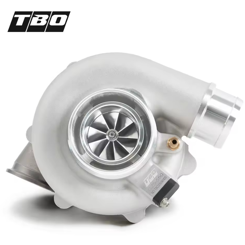 TBO G25-550 แบริ่งบอลเซรามิกเทอร์โบ | Dual V-Band A/R 0.72 | 550HP High Flow Free Float (ไม่มีตัวกระ