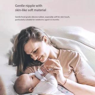 Avent Natural Glass bottle 8oz/240ml พร้อมจุกนม Teat 1m+
