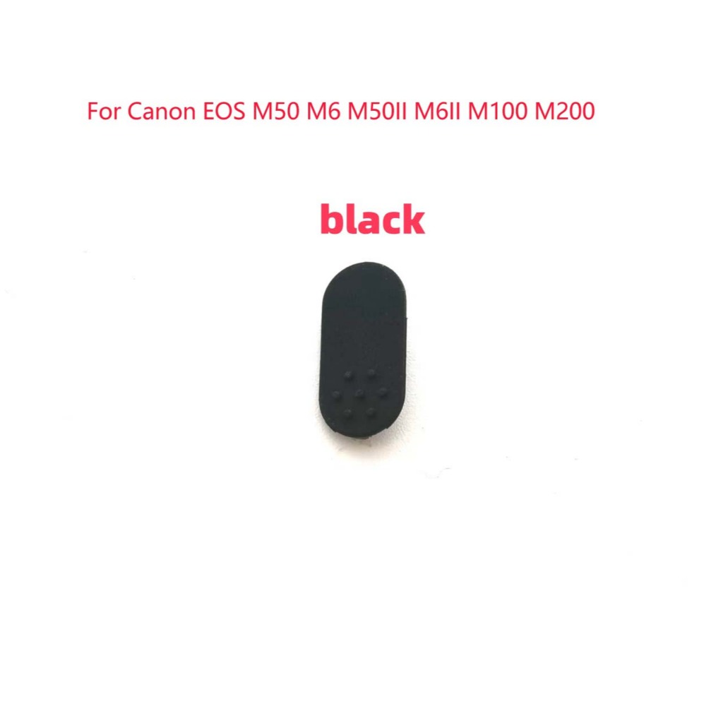 1 pcs ใหม่สําหรับ Canon EOS M50 M6 M50II M6II M100 M200 ฝาครอบด้านล่างฝาครอบยางแบตเตอรี่ประตูกล้องเปลี่ยนซ่อมอะไหล่