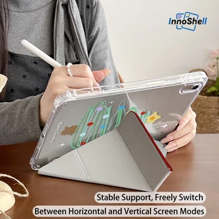 InnoShell Gen11 เคส ipad รุ่นเคสแม่เหล็ก เคสไอแพด แกนY มีปกรัด สำหรับไอแพดMini6/7 Air3/4/5/6/7 Gen7/8/9/10 Pro10.5/11ใส่ ปากา ได้