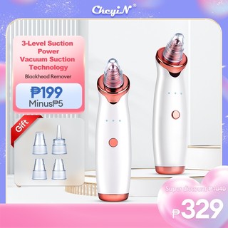 CkeyiN Vacuum Blackhead Remover with 5 Heads Black Heads Removal White Heads Remover MR278