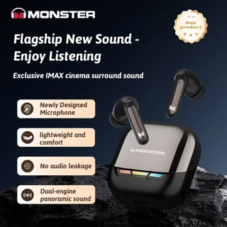 Monster XT05 TWS หูฟังบลูทูธ ตัดเสียงรบกวน เสียงดี ไมโครโฟนในตัว รองรับทั้ง IOS และ ANDROID