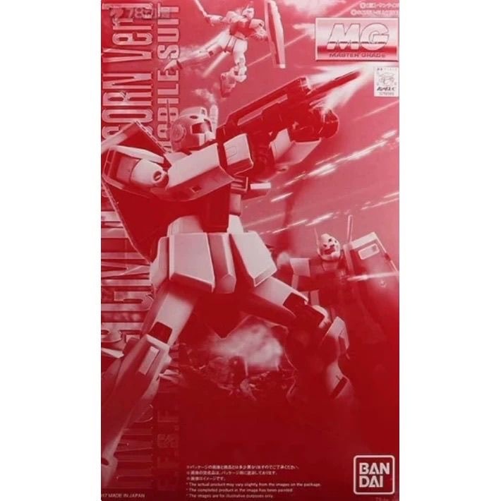 BANDAI PB MG 1/100 MOBILE SUIT GUNDAM RMS-179 GM II UNICORN VER รุ่นพลาสติก