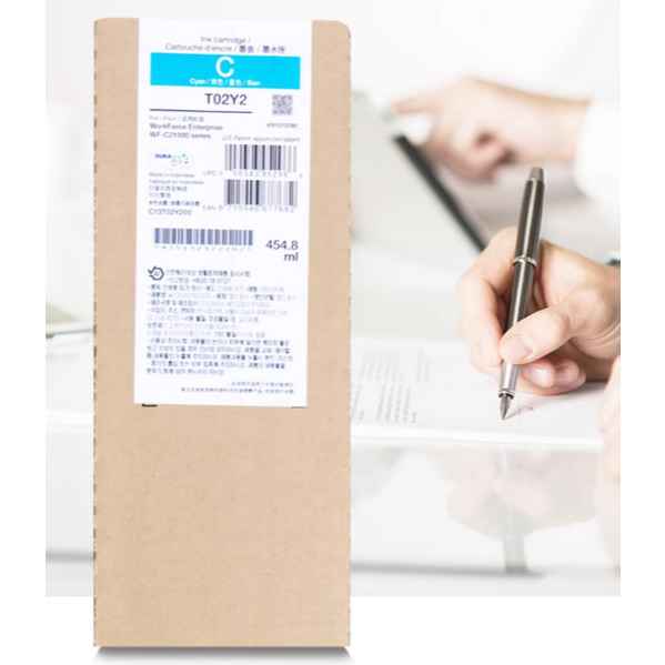 1PC WF-C21000 T02Y1 T02Y2 T02Y3 T02Y4 หมึกสําหรับ Epson WF-C21000 T02Y1 T02Y2 T02Y3 T02Y4 หมึก
