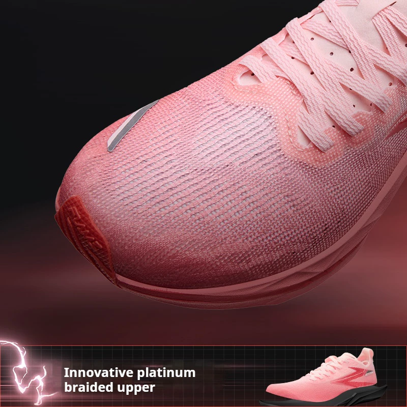 361 Degrees Flame 5.0 Future Carbon Plate Running Shoes Lightweight Breathable Marathon 672612207 thumbnail 6