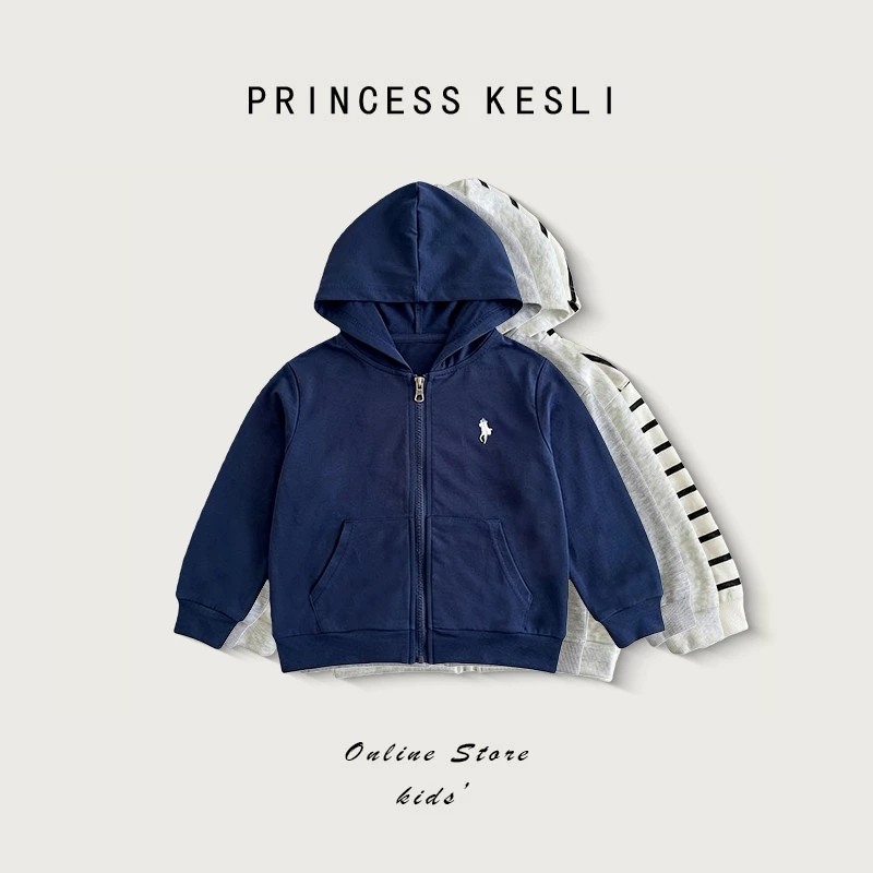 Princess Kesli เสื้อแจ็คเก็ตเด็ก ฮู้ดเด็ก เหมาะสําหรับเด็กชายและหญิง 2-16 ปี