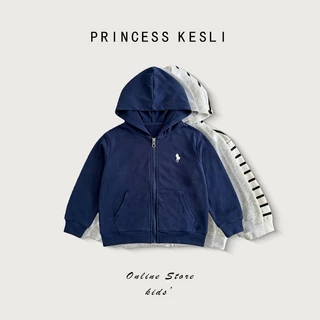 Princess Kesli เสื้อแจ็คเก็ตเด็ก ฮู้ดเด็ก เหมาะสําหรับเด็กชายและหญิง 2-16 ปี