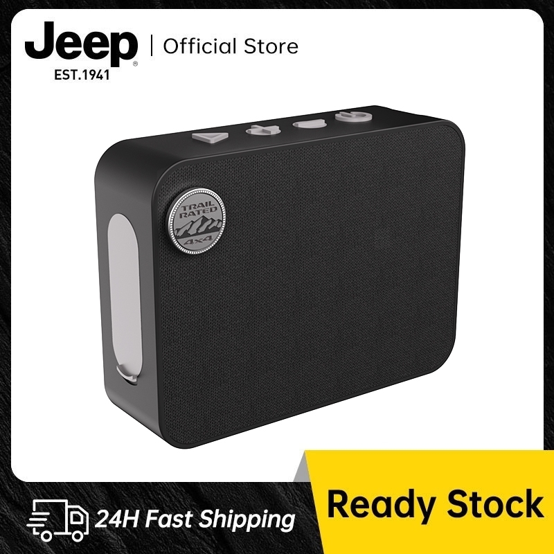 Jeep SC011 ลำโพงบลูทูธ Bluetooth 6.0 เสียงดี HIFI สเตอริโอ ลำโพงไร้สาย แบบพกพา รองรับ TF สำหรับ กลาง