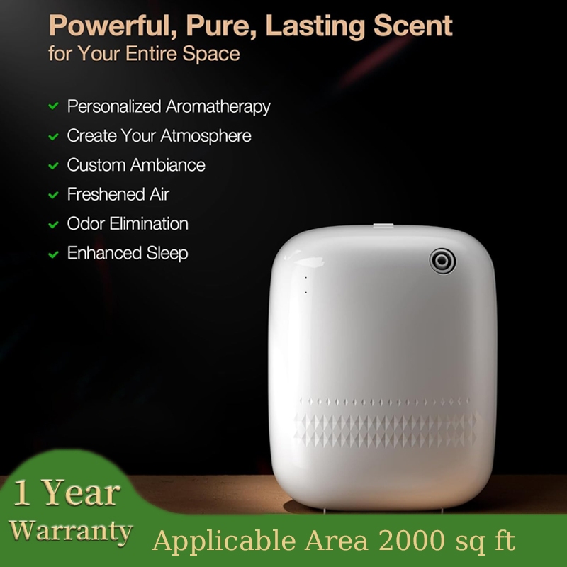 Namste Waterless Essential Oil Diffuser 2000 sq ฟุต 400 mL ความจุ, Smart Scent Air Machine Aromather