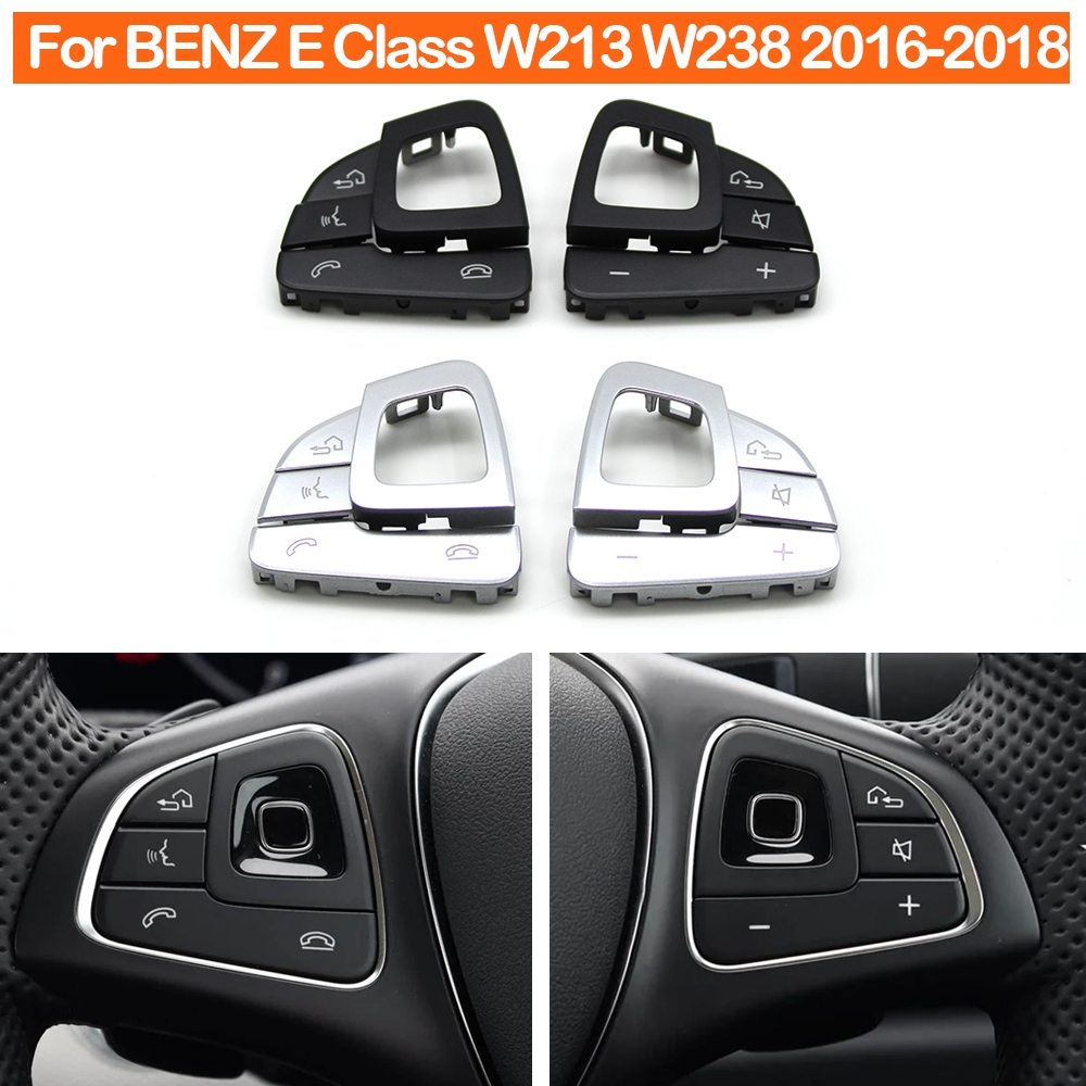 RHD พวงมาลัยรถสวิทช์ควบคุมปุ่มสําหรับ Mercedes BENZ E Class W213 W238 E200 E300 E350 2016 2017 2018