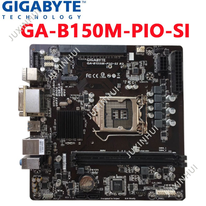 มือสองGigabyte GA-B150M-PIO-SI B150 เครื่องออลอินวันเมนบอร์ดเฉพาะ B150M LGA 1151 DDR4 หน่วยความจํา