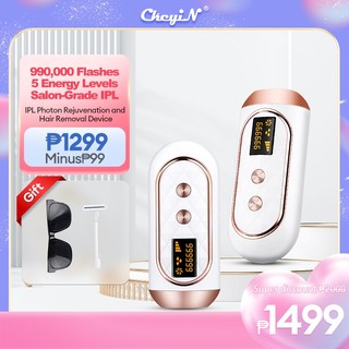 CkeyiN IPL Laser Hair Removal Device Permanent for Underarm Bikini Legs  999999 Flashe MB005