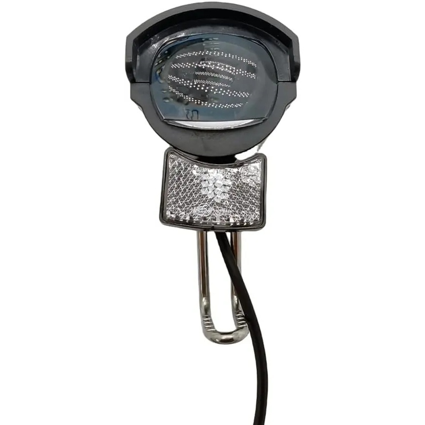 ไฟหน้าสําหรับ Xiao1mi Baicycle Xiaobai S1 12 นิ้วพับจักรยานไฟฟ้าด้านหน้าโคมไฟอะไหล่