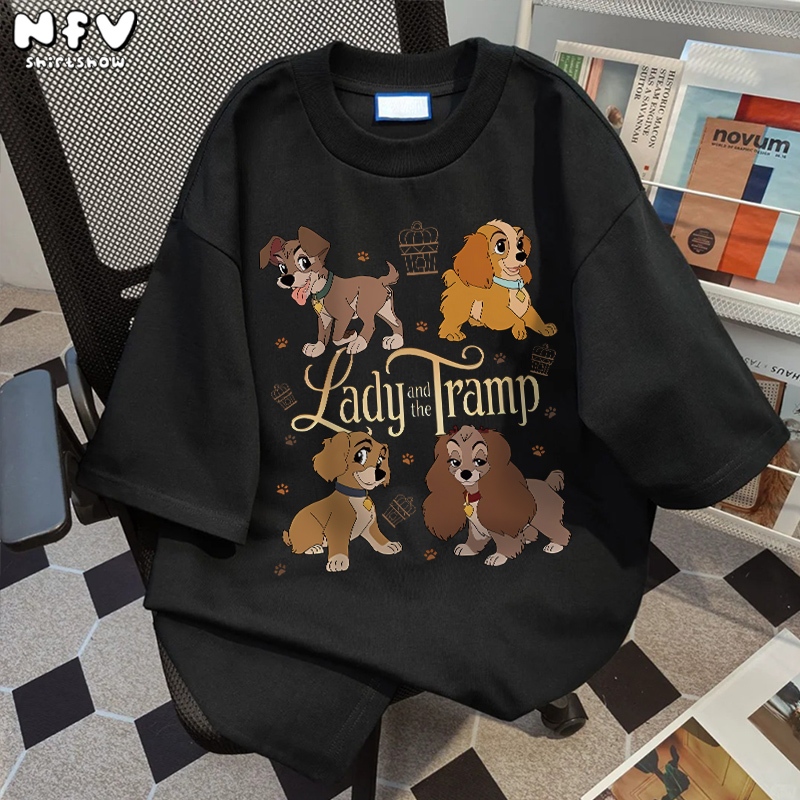 NFV ใส่สบายไม่รัดตัว แฟชั่นเกาหลี ลวดลายสุนัข มาใหม่ ผ้าคอตตอน เกรดพรีเมี่ยม ระบายอากาศ พร้อมส่ง YG8