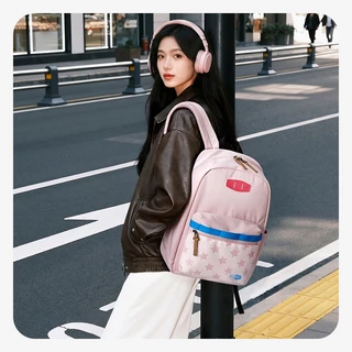 BAGSMART กระเป๋าเป้สะพายหลังคลาสสิก Unisex กันน้ํา School Bookbag 14–15 นิ้วแล็ปท็อปกระเป๋าเป้สะพายหลังสําหรับการเดินทางทุกวันกลางแจ้ง College