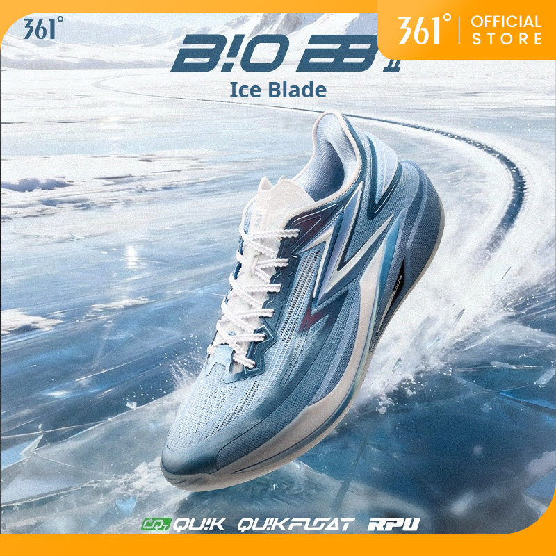 【Release on 12.27】361 Degrees Biospeed BB2.0 รองเท้าบาสเก็ตบอลประสิทธิภาพระดับมืออาชีพ – ทนทาน Slip-Resistant Grip-Proof 672611103