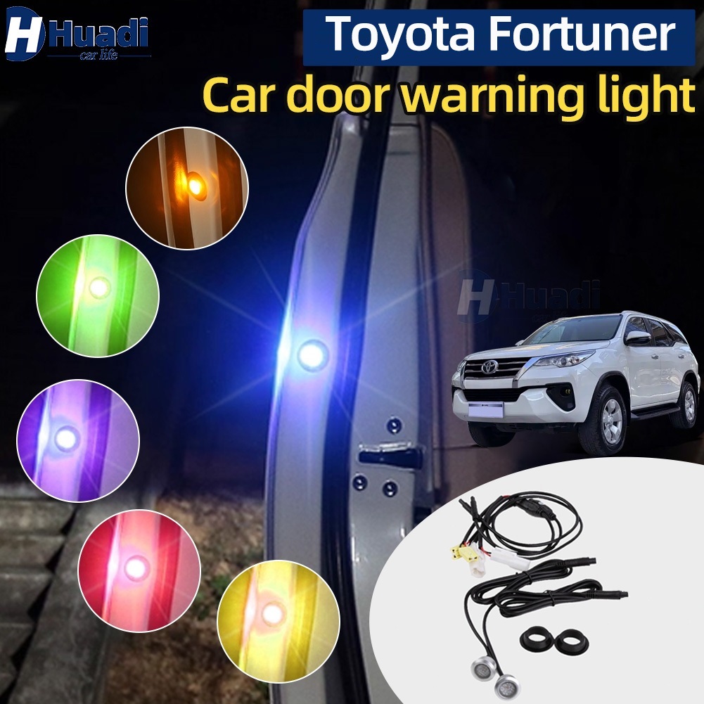 Toyota Fortuner (2015-2025) Car door warning light sensor light led lamp ไฟเตือนประตูรถ ไฟเซ็นเซอร์ โคมไฟ นํา ไฟกระพริบ ไฟความปลอดภัย