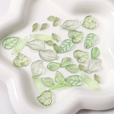 สติกเกอร์มินิสีเขียว 10 ชิ้น เหมาะสำหรับการทำเอง