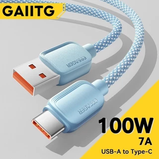 สายชาร์จ USB Type-C ความเร็วสูง 7A 100W ใช้ได้กับโทรศัพท์มือถือทุกยี่ห้อ