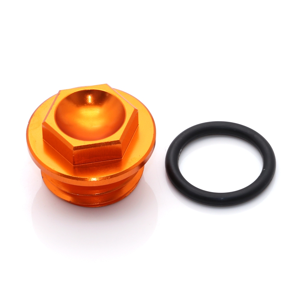 น้ํามันปลั๊กฝาครอบสําหรับ KTM 125 150 250 300 350 400 450 500 525 530 SX SX-F EXC EXC-F XC XC-W XC-F XCF-W 2003-2019 สกรูน้ํามัน
