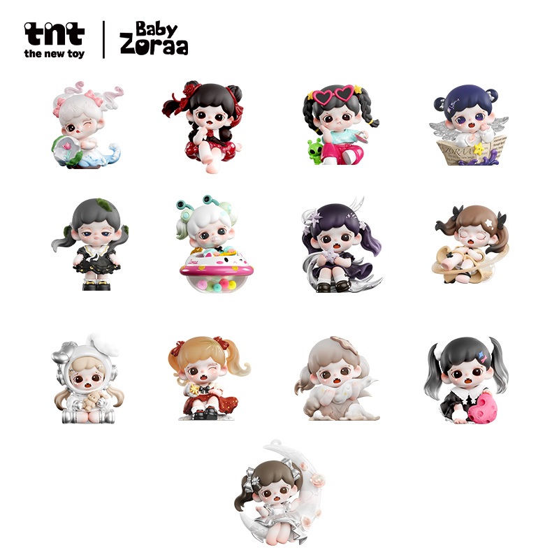TNTSPACE Zoraa Starry River in Memories Series Figures Blind Box Figure Birthday Gifts Action Toys (