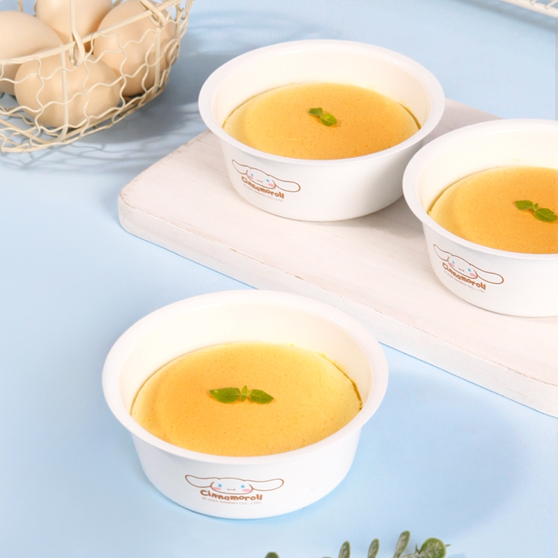 ทําโดยเชฟ พิมพ์เค้กกลม 4 นิ้ว ชุดถาดอบขนมไม่ติด 4 ชิ้น - เหมาะสําหรับเค้กชั้น เค้กเล็ก คัพเค้ก & ขนม