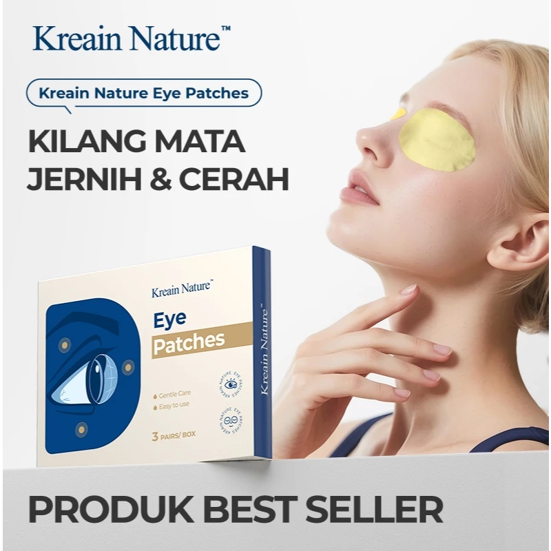【บำรุงดวงตา】Kreain Nature แผ่นปิดตาให้กระจ่างใสขึ้น
