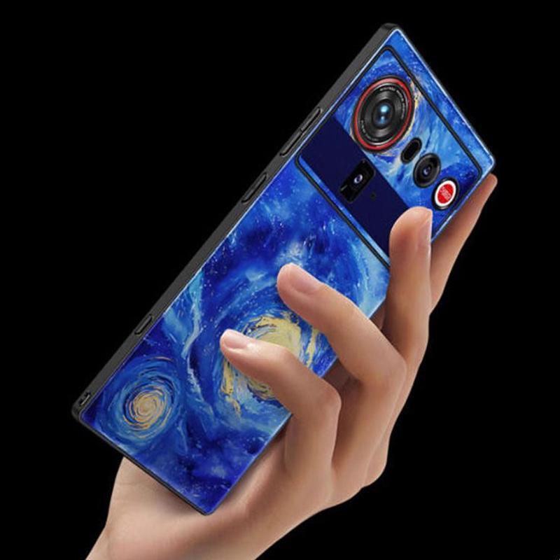 สําหรับ Nubia Z80Ultra กรณี Z 80 Ultra ธรรมดาหนังปกหลังสําหรับ Nubia Z80 Ultra มังสวิรัติกรณี