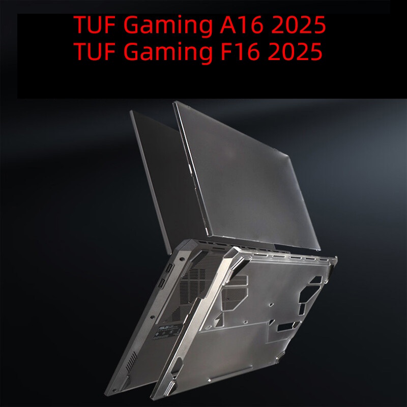 เหมาะสําหรับ 16 นิ้ว ASUS TUF Gaming A16 F16 2025 FA608U FA608P FA608W FX608J FX608L แล็ปท็อปป้องกันกรณี Frosted โปร่งใส