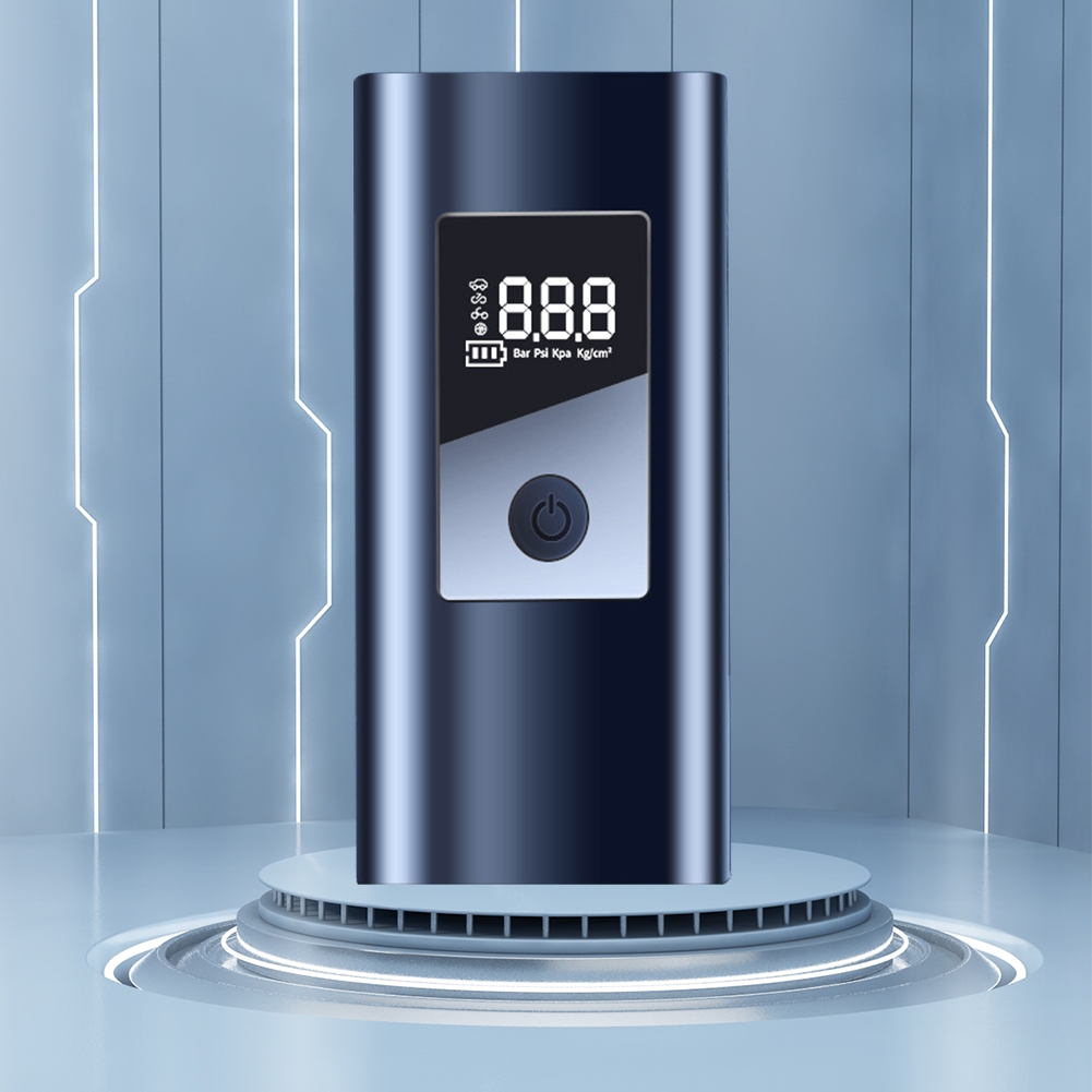 ✨ Elizabeth1 ✨ เครื่องเติมลมยางไฟฟ้าเครื่องวัดความดันดิจิตอลไร้สาย Tyre Inflator จอแสดงผล LCD - รูปที่ 3