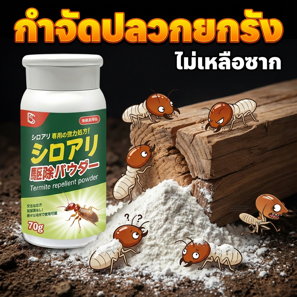 🐜 ซื้อ 1 แถม 1🐜ANAN ยาฆ่าปลวก กำจัดปลวก ยาปลวก ปลอดภัยต่อคนและสัตว์เลี้ยง กำจัดได้ทุกสายพันธุ์ ทำลายรังได้อย่างสิ้นซาก ยากำจัดมด