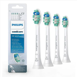 Sonicare Clean Plus Regular (4 แปรง) ของแท้ C2 HX9023/67 สีข…