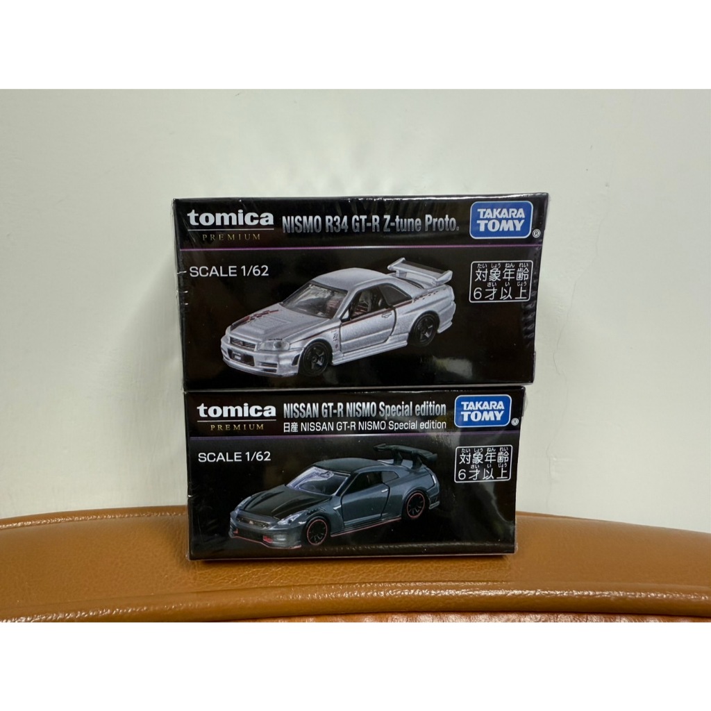 Takara Tomy Tomica 1:62 Premium Nissan Nismo R34 GT-R Z-tune Proto / Nissan Skyline Nismo Gt-r Speci