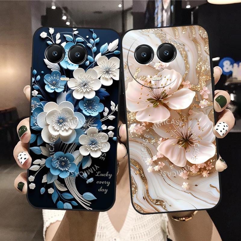 สําหรับRealme 10 10T 11 11X PRO PLUS 4G 5G RMX3630 RMX3661 RMX3612 RMX3780 RMX3770 RMX3771 RMX3740 ฝ