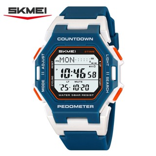 SKMEI สมี 2596 สปอร์ตกลางแจ้งผู้ชายนาฬิกาดิจิตอลมัลติฟังก์ชั…