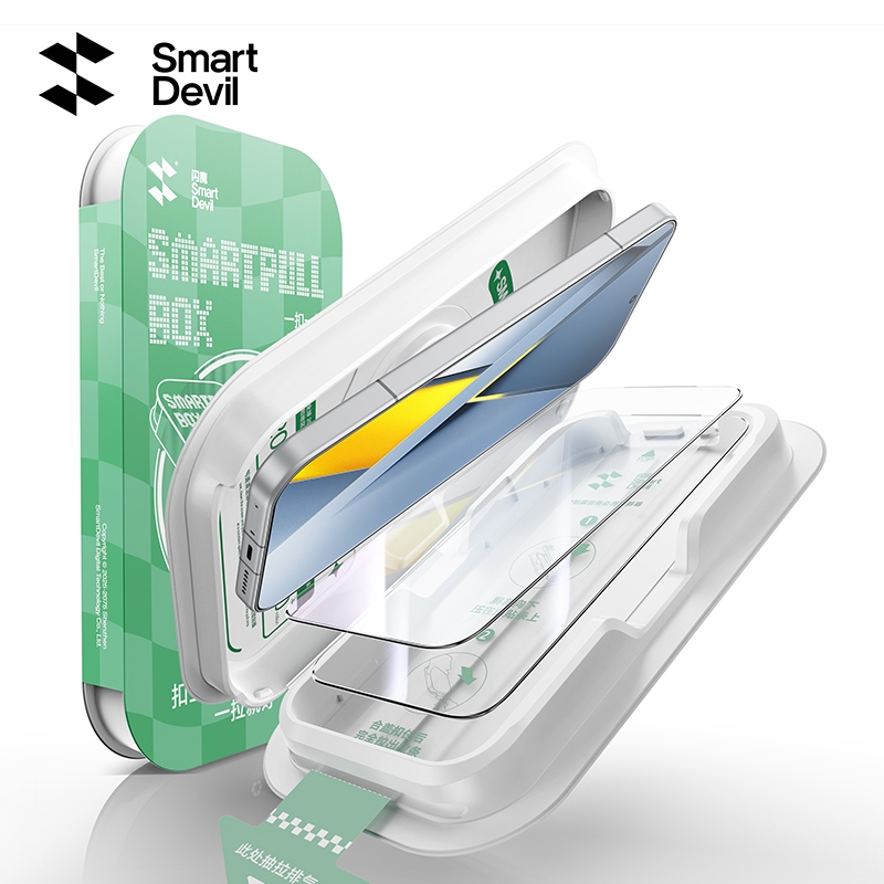 SmartDevil AR เอชดี กระจกนิรภัยสําหรับ Xiaomi POCO F8 Ultra/F8 Pro/Redmi K90 Pro Max/K90 เพิ่มความโปร่งใสสูง ครอบคลุมเต็มหน้าจอ ป้องกันการแตกหัก ทนต่อการตกกระแทก