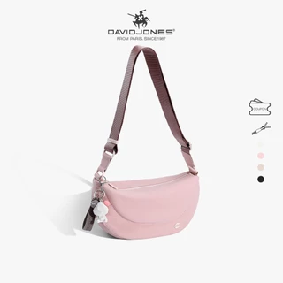 David Jones Paris 2025 ฤดูใบไม้ผลิฤดูร้อนใหม่คอลเลกชัน Designer ผู้หญิงกระเป๋าสะพายข้างหนัง Pu หญิงนุ่มและกระเป๋า