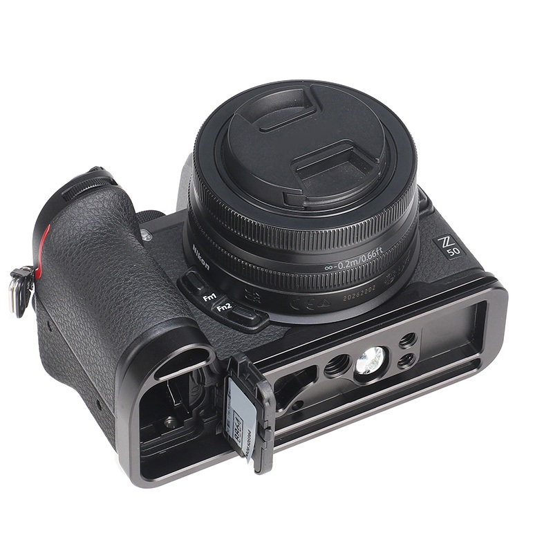 แผ่นปลดเร็วสําหรับ Nikon Z50 Z30 Z50 II Z502 กล้อง Hand Grip Holder Bracket