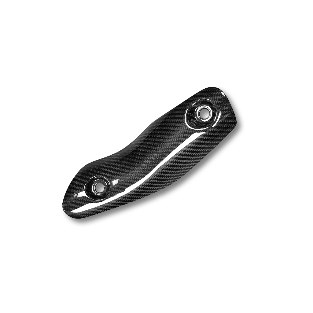 รถจักรยานยนต์ไอเสียด้านหน้า Link ท่อ 100% คาร์บอนไฟเบอร์ฉนวนกันความร้อนเหมาะสําหรับ Kawasaki Ninja Z