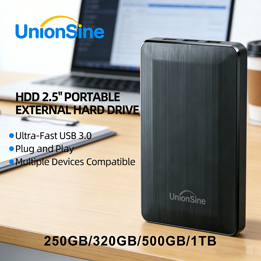 Walram ฮาร์ดไดรฟ์ภายนอก แบบพกพา 1TB 250GB 320GB 500GB Ultra Slim HDD 5400Rpm USB 3.0 สําหรับ PC Mac Laptop PS4 Xbox one Xbox 360-HDD2513 Desktop