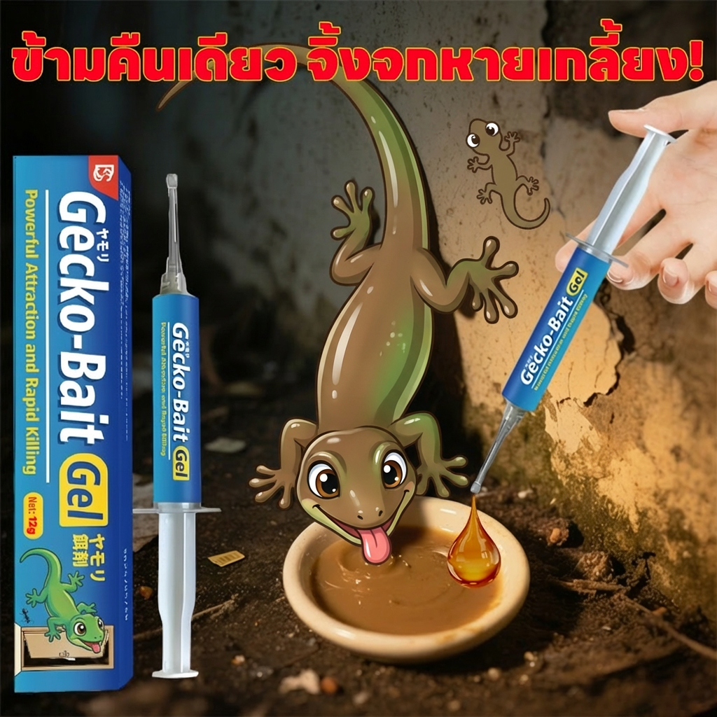 🦎 ออกแบบหลอดฉีดแบบอัปเกรด ใช้งานได้แม่นยำและสะดวกยิ่งขึ้น 🦎  ยาฆ่าจิ้งจก ไล่จิ้งจก ยาฆ่าตุ๊กแก วางจุดได้อย่างแม่นยำ ล่อและกำจัดตุ๊กแกได้อย่างมีประสิทธิภาพ ยาไล่ตุ๊กแก ไล่ตุ๊กแก ฆ่าตุ๊กแก